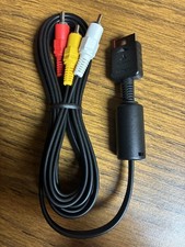 Genuine Sony OEM RCA AV Audio/video Cable For PlayStation PS1 PS2 PS3 6Z