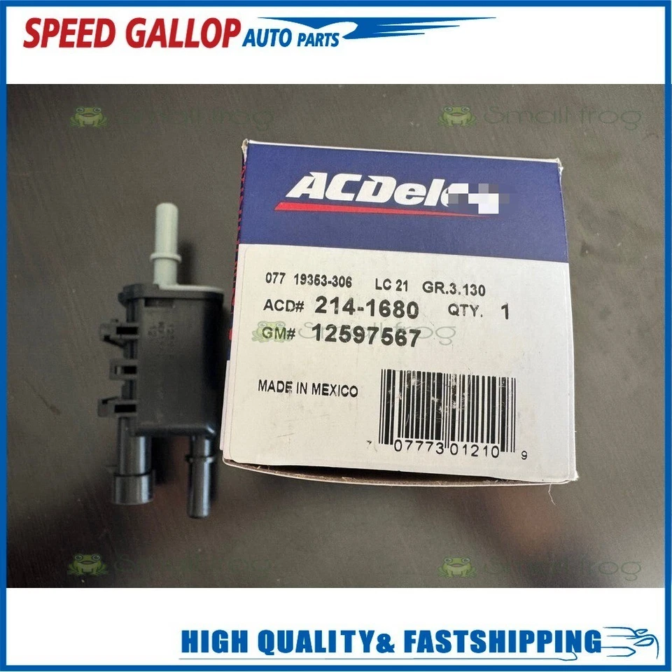 Electroválvula de emisiones evaporativas para Chevrolet GMC 214-1680 2004-2018 Foto 3 de 4