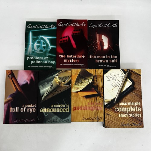 Agatha Christie 18x Poirot & Miss Marple Paperback Book Bundle Harper Collins - Picture 14 of 18