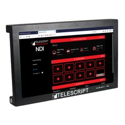 Telescript 21.5 Inch NDI Certified Talent Reference Monitor (Black)