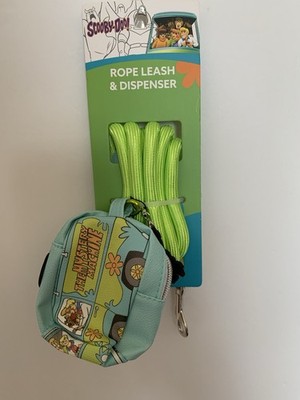 Scobby Doo Dog Leash & Poop Bag Holder Set