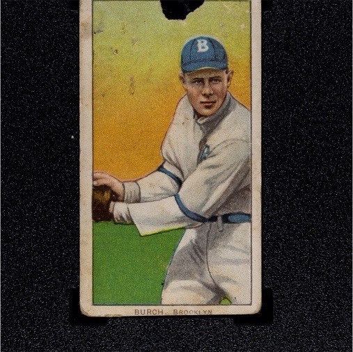 Sweet Caporal T206 1911 Al Burch Fielding Tobacco Card SGC Authentic