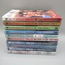 Roswell High Paperback Books 1–10 Complete Set Melinda Metz TV Tie-In Series