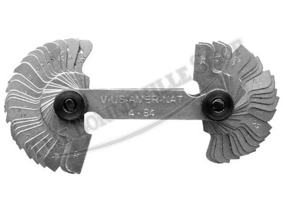 Triumph Norton BSA etc Whitworth Thread Pitch Gauge 4-84 TPI PN# TBS-4158