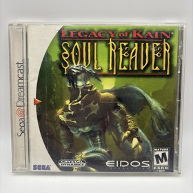 Legacy of Kain: Soul Reaver Sega Dreamcast - Complete With Manual - READ DESC