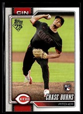 2026 Topps Series One #312 Chase Burns Rookie RC