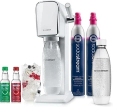 SodaStream - ART Sparkling Water Maker | VALUE BUNDLE | CQC CO2 system
