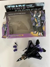 Vintage G1 Skywarp Transformers Decepticon w  Box & Accessories  1984