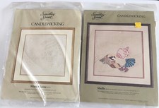 Crewel Needle Point Kit Candamar Designs Candlewicking Kit Lot Shells New 80172