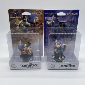 Monster Hunter Rise Nintendo amiibo Palico Palamute Switch Figure 2set JAPAN | eBay