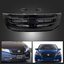 For 2014 2015 2016 Honda Odyssey Front Bumper Grille Grill W Glossy Black Trim For 2014 2015 2016 Honda Odyssey Front Bumper Grille Grill W Glossy Black Trim
