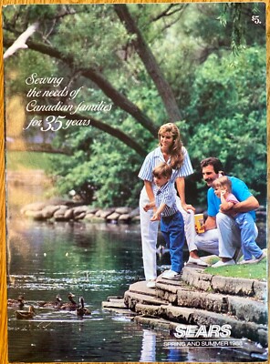 Vintage Sears Canada 1988 Spring-Summer Catalogue NOS, 1023 pages