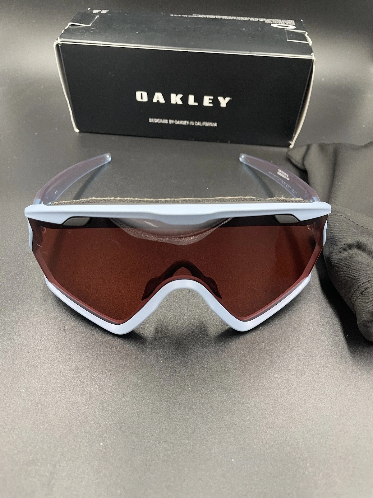 Oakley Wind Jacket 2.0 Matte Transparent Stonewash w/ Prizm Snow Sapphire Iens