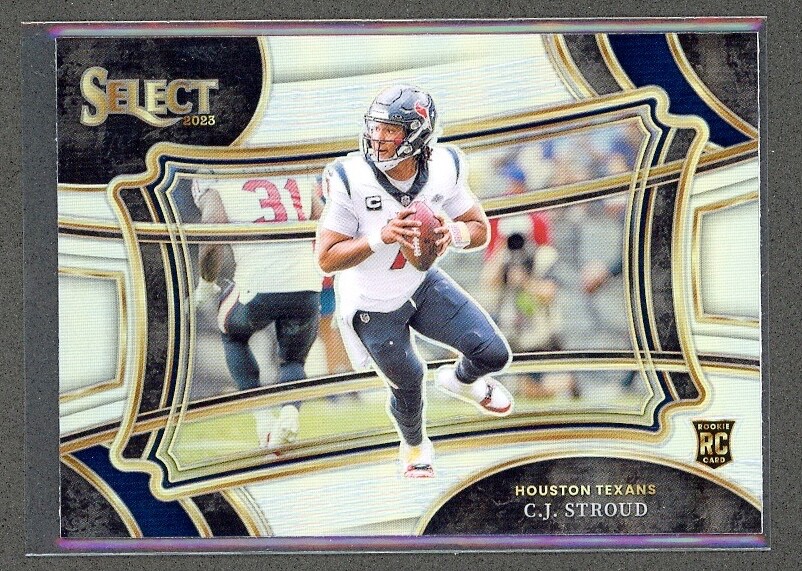 2023 Panini Select Football RC Rookie Field Level C.J. Stroud #338 Silver 