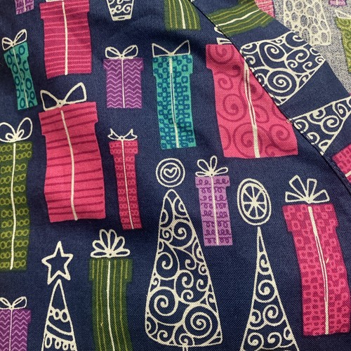 Tafford Holiday Festive Scrub Top Women's 6X Medical Nurse Vet Hospital Lab New - Picture 2 of 4