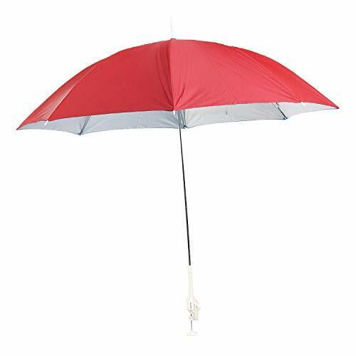Clip On Chair Parasol Umbrella Balcony Garden Beach Deck Sun Shade UV Protection - Picture 6 of 7