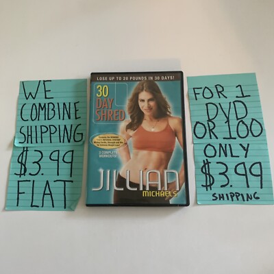 30 Day Shred DVD Workout By Julian Michael, VG ADD TO CART 2 GET 2 FREE 