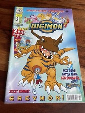 Comic Heft Digimon Band  2 von Oktober 2000 mit Extras