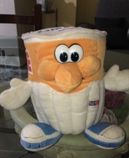 Peluche Pupazzo Gadget Pubblicitario Bicchierone Estathe 28Cm Collezione