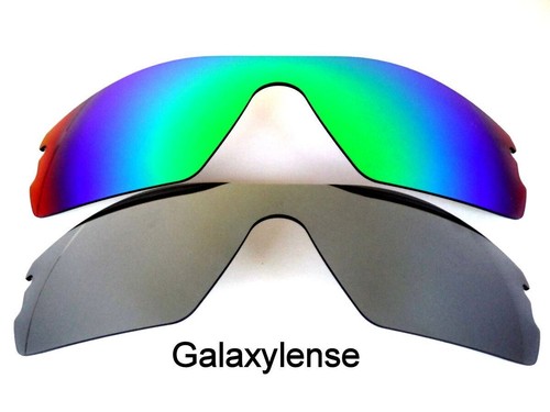 2 pares de lentes de repuesto Galaxy para Oakley Radar Path titanio y verde polarizadas - Imagen 2 de 6