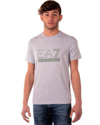 Emporio Armani EA7 T-Shirt Sweatshirt Man Grey 3ZPT42PJ18Z 3904 Sz L MAKE OFFER
