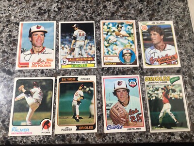 U-Pick Jim Palmer SINGLES Orioles - YOU PICK ANY CARD(S)