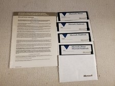 4 Diskette Set for Microsoft Mouse and Paintbrush 5.25 inch Floppy Diskettes