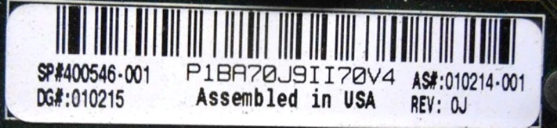COMPAQ PCI OPTIONS CARD, 400546-001, 010215, SMART ARRAY 221 CONTROLLER - Image 2 of 4