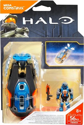 Mega Construx Halo Operation Veritas Drop Pod, FMM84 Mega Bloks.