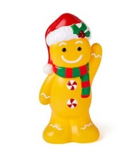 NEW 11" Christmas Gingerbread Man Blow Mold by Place  Time