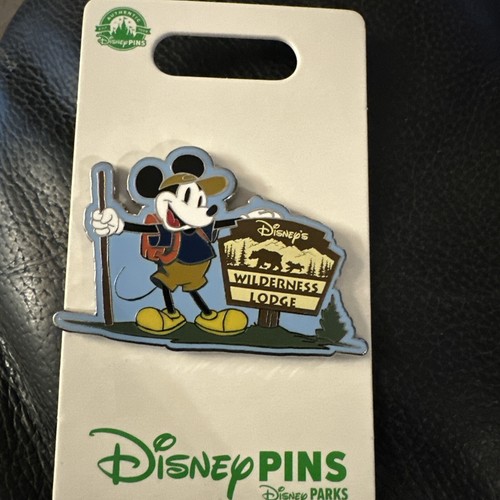 Disney Wilderness Lodge Resort 2023 Mickey Mouse Pin Neu OE Pin
