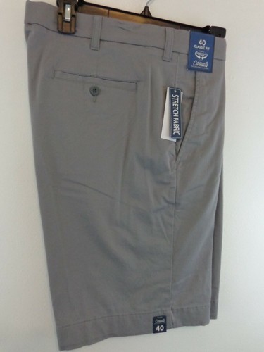 Roundtree & Yorke Shorts Men's 40 X 9 Grey Comfort Waist Classic Fit New Tags - Picture 3 of 10