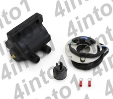 Dynatek Electronic Ignition Kit Dual Fire Coil w/ DS6-1 Harley Davidson '70-'03