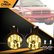 Fit For 97-00 Dodge Dakota 98-00 Dodge Durango Pair Front Bumper Fog Lamp Light Fit For 97-00 Dodge Dakota 98-00 Dodge Durango Pair Front Bumper Fog Lamp Light