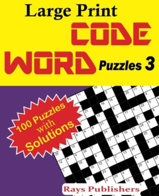 Großer Druckcode Worträtsel 3 (großer Druckcode Wort - Taschenbuch NEU veröffentlichen