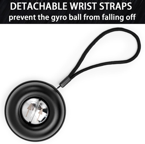 Metal Power Gyro Ball mit Tasche - Hand Handgelenk Unterarm Trainer - Bild 5 von 12