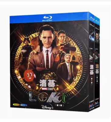 Loki Season 1-2 BD Movie TV Film 4-Disc All Region New Box Set