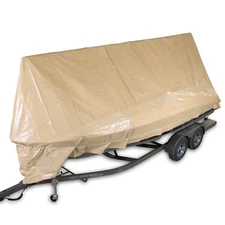 Tan Poly tarp Heavy Duty 12 mil reinforced canopy Beige Poly tarp (Choose Size)