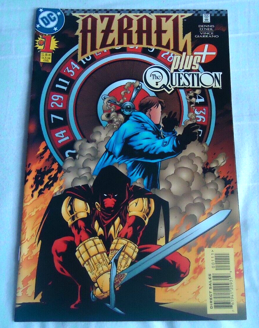 DC Comics 1996 Azrael Plus + The Question Comic Book Issue 1 Number #1 VGC