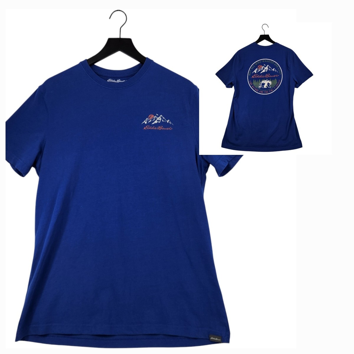 Eddie Bauer Men's Mountain Trek Short-Sleeve T-Shirt - Moisture-Wicking Stretch Tee - View #8