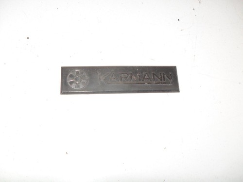VW Golf 1 Cabrio Karmann Emblem Kotflügel