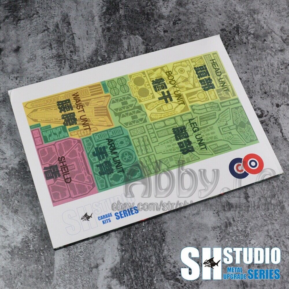 for RE 1/100 AMX-103 Hamma Hamma Model SH Studio Details Add on