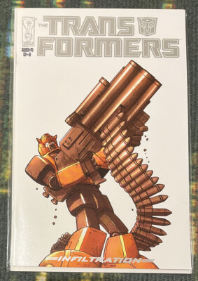 Transformers Infiltration #4 Retailer Incentive Variant A IDW 2006 SentInMailer
