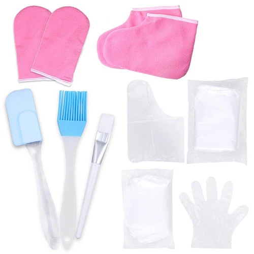 Juego de cera de parafina hidratante guantes para el cuidado de manos pies parafina Wa SLS UK - Imagen 3 de 10