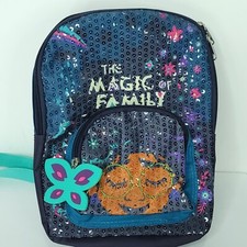Disney Encanto 11" Magic Of Family Family Girl Kids Backpack 11" x 8" Bag NEW