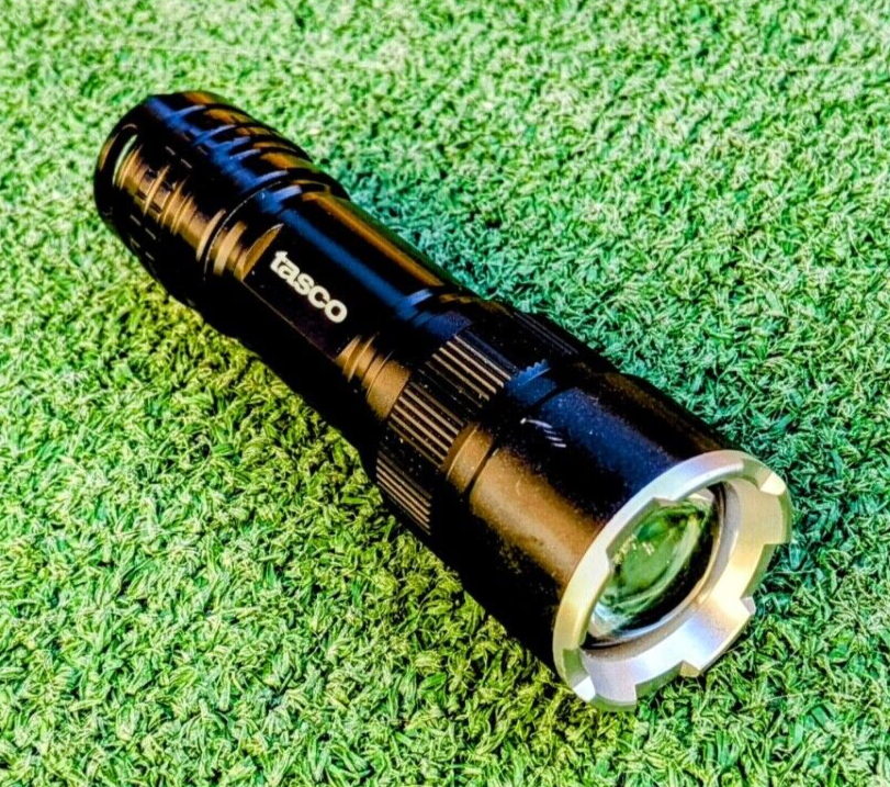 Tasco 3-Battery Tactical Metal Flashlight LED 250 Lumens 5