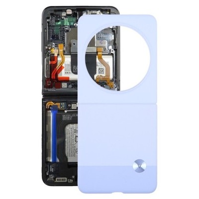 Für Tecno Phantom V Flip Akku Backcover Lila