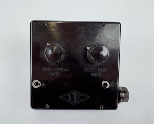 Jürg Doppel-Sperrkreis - Vorsatzgerät für Röhrenradio VE301 - Deutschland 1934