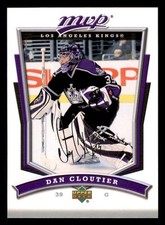 2007-08 Upper Deck MVP #151 Dan Cloutier Los Angeles Kings
