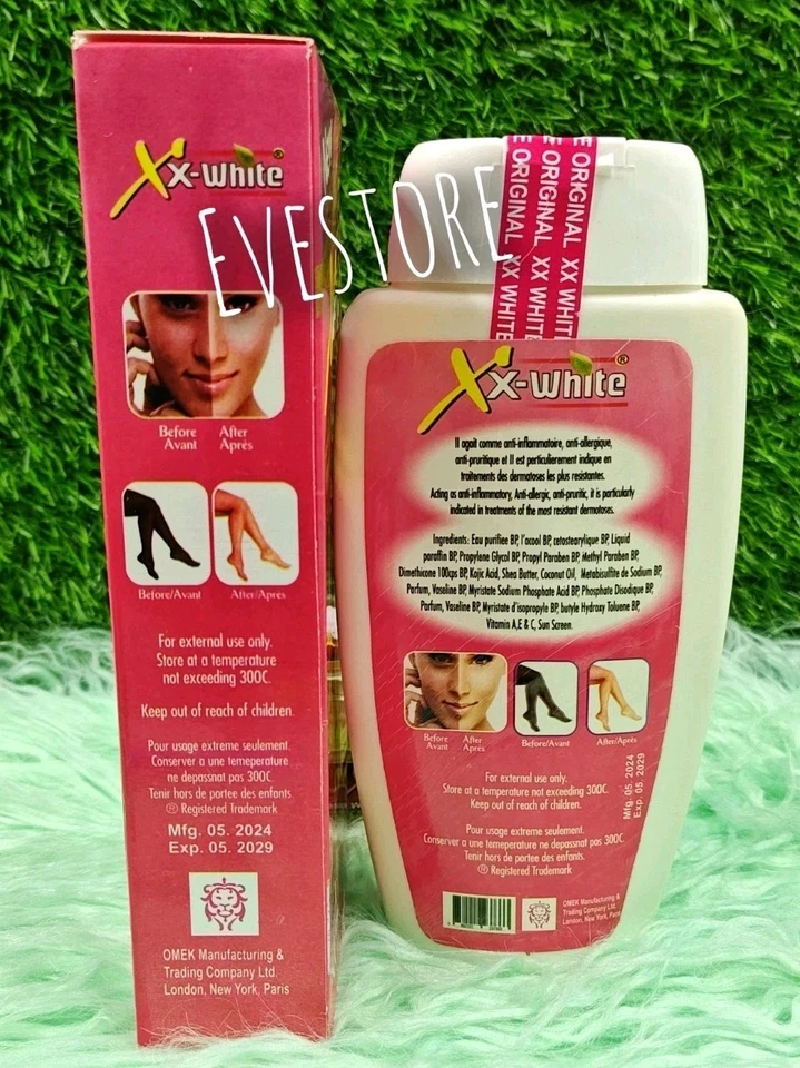 3pcs. XX-WHITE HC Egyptian GOLD body Lotion, Serum & Face Cream. 5 Days Action - Image 2 of 2